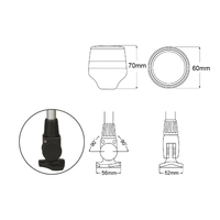 Hella Marine NaviLED 360 All Round Fold Down Anchor Lamps