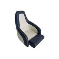 HM51 Flip Up Helm Boat Seat Mid Grey / Dark Grey