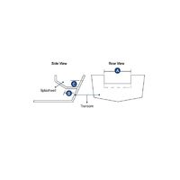 UC128-SVS SilverSteer Outboard Front Mount Hydraulic Cylinders