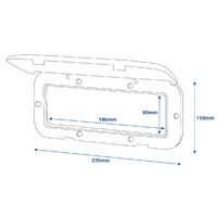 Watertight Marine Stereo Housing
