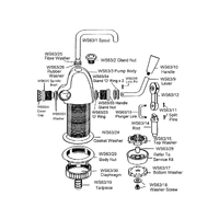 Quick-Stroke Rocker Faucet Pump
