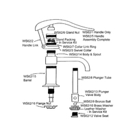 Brass Lever Style Faucet Pump