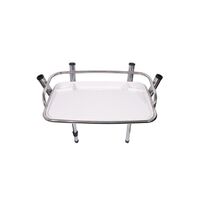 Stainless Steel Bait Board 4x Rod Holders