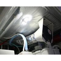 Hella Marine DuraLED 12 Lamp with Switch White