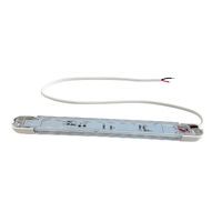 Waterproof LED Strip Light White with Switch 240mm 12V
