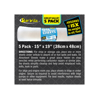 Starbrite Bilge Oil Pads 430x480mm Pack of 5
