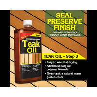 Premium Teak Care Kit with 3x 473ml Bottles