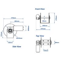 Viper Titan Series Rapid Drum Anchor Winch Bundle