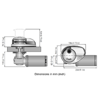 Quick Prince Series DP2 Vertical Windlass 500W