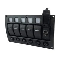 Curved Water Resistant Switch Panels