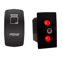 Rocker Switch with LED Laser Etched Cover Fridge ON/OFF
