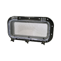 Bomar Gray Series Opening Portlight Rectangle