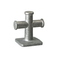 Cross Bollards - Aluminium
