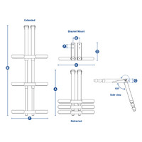 Heavy-Duty Telescopic Dive Ladder