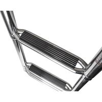 Ladder Telescopic Above-Platform Stainless Steel for Horizontal Mounting