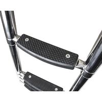 Above Platform Telescopic Ladder with Extra Wide Steps
