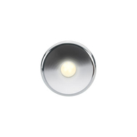 Quick TINA Series Mini LED Courtesy Light with Stainless Steel Rim