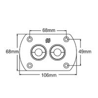 R8 Through Outboard Well Bulkhead Hose Kits