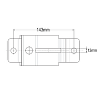 Standard Jockey Wheels with Fixed Clamp 350kg