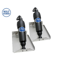 Bennett Marine BOLT Electric Edge Mount Trim Tabs Limited Space 12 Inch Plate