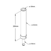 Pin Pedestal System Posts