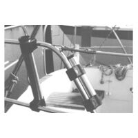 Rod Holder - S/Steel Rail Mount