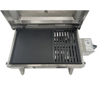 Portable Stainless Steel BBQ Complete Set with Rail Mount Rack