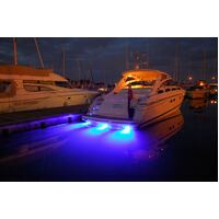 Bluefin LED Piranha P12 Underwater Light Aluminium Base Cobalt Blue