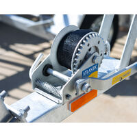 Atlantic Cadet Trailer Winch 300kg 3:1 with Webbing Strap
