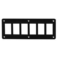 Rocker Switch Horizontal Mounting Panels Aluminium