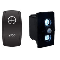 Rocker Switch with LED Laser Etched Cover Accessory ON/OFF