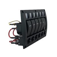 Curved Water Resistant Switch Panels