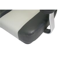 Deluxe Captain Boat Seat - Off-White