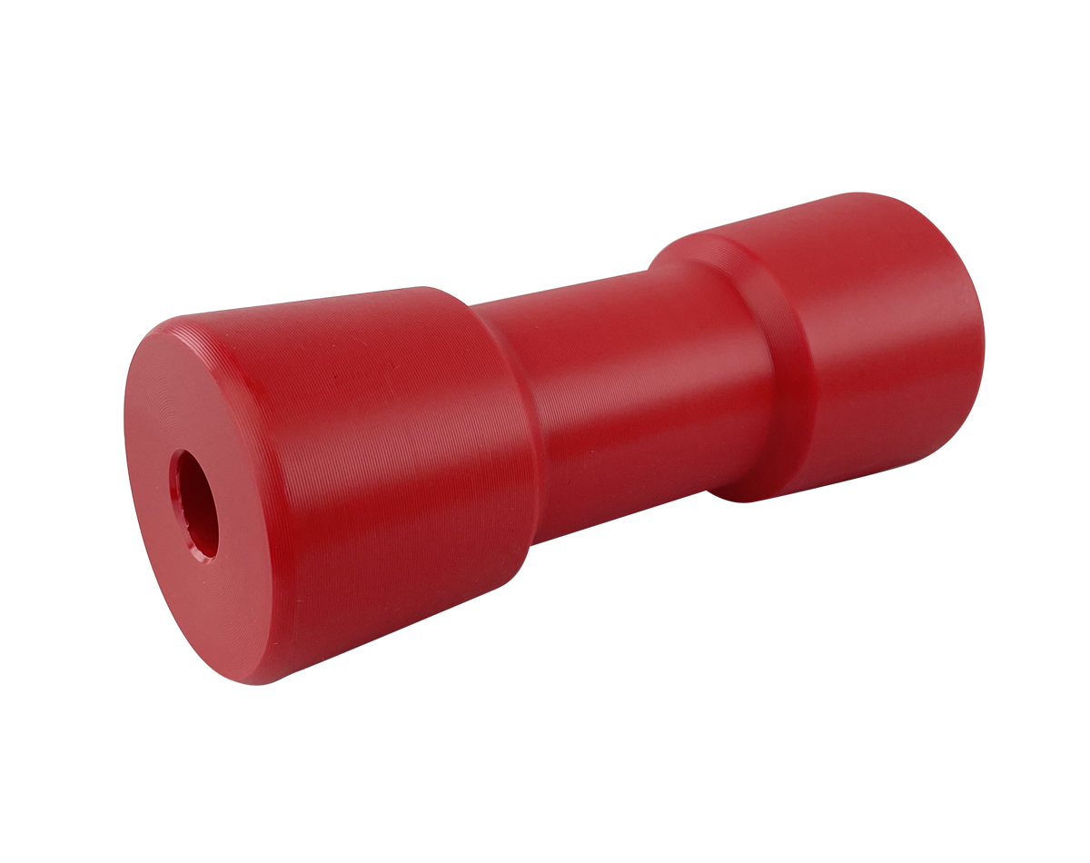 [SKU: 1302630] Sydney Keel Roller - Red Hard Poly 150mm