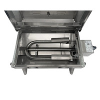 Portable Stainless Steel BBQ Complete Set with Rail Mount Rack