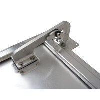 Bomar Aluminium Tread Plate Access Hatch with J-Hinges 1235x590mm