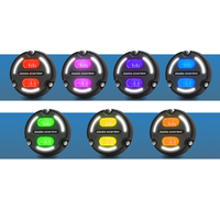 Hella Apelo A2 Aluminium Underwater Light RGB Colour Change LED with Charcoal Lens