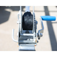 Atlantic Cadet Trailer Winch 300kg 3:1 with Webbing Strap