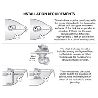 Quick Prince Series DP2 Vertical Windlass 500W