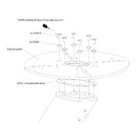 Scanstrut Modular Dual PowerTower Satcom Plates