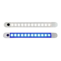 Waterproof LED Strip Light Dual Colour with Switch 240mm 12V