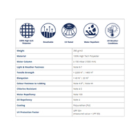 Oceansouth Jumbo Boat Storage & Slow Towing Cover