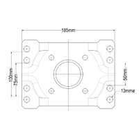 Premium Jockey Wheels with Swivel Clamp 350kg