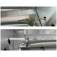 Portable Stainless Steel BBQ Complete Set with Rail Mount Rack