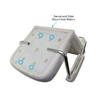 MO45 MINI MOJO MK2 Boat Seat - White
