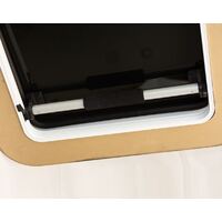 Bomar Low Profile Hatch with Sliding Roof and Venting Position