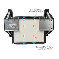 ST46 Flip-Up Flip-Back Helm Boat Seat Dark Grey / Mid Grey