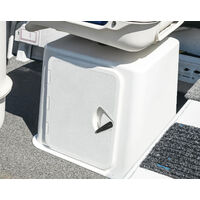 Oceansouth Boat Seat Box with Waterproof Storage Hatch