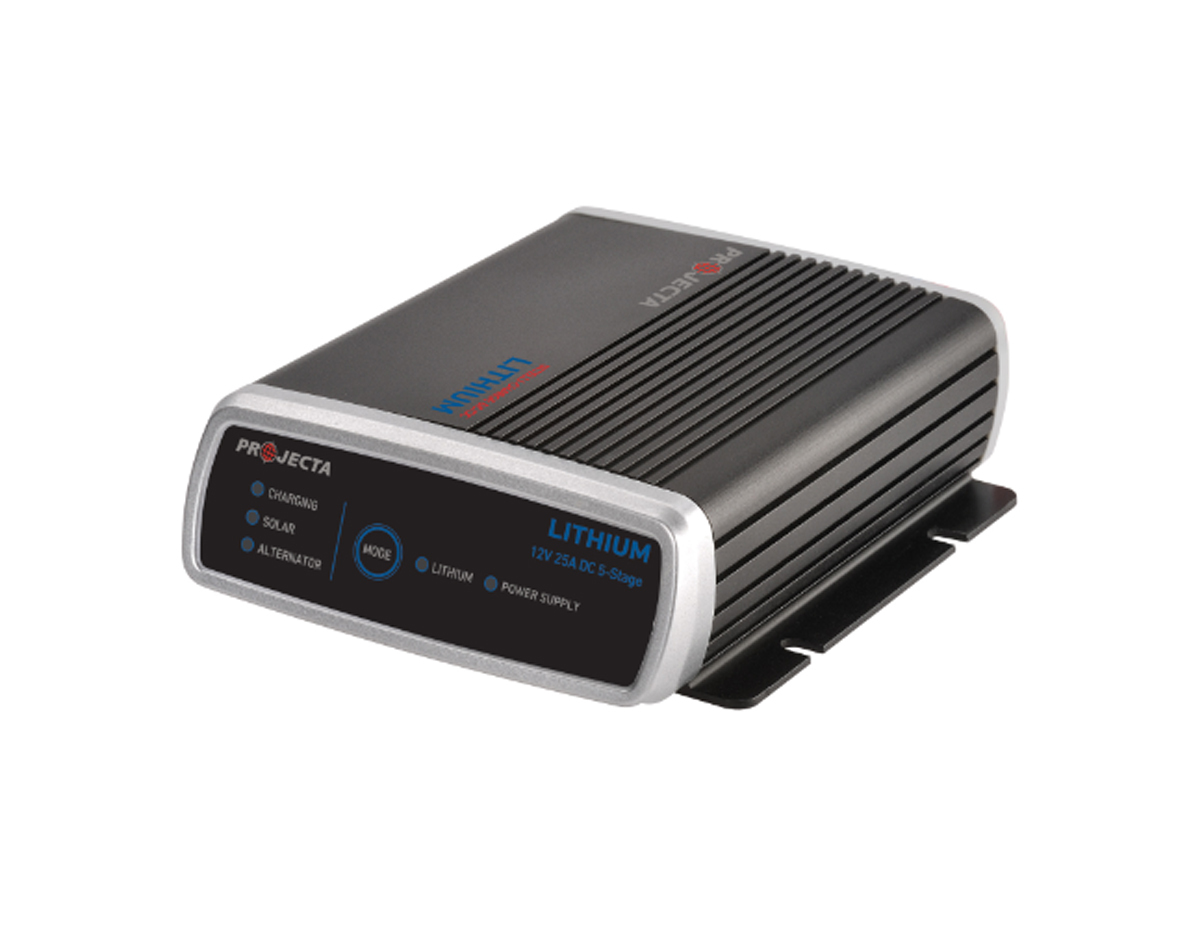 Projecta 25A 5 Stage Intelli-Charge 9-32V Lithium Dual Battery Charger