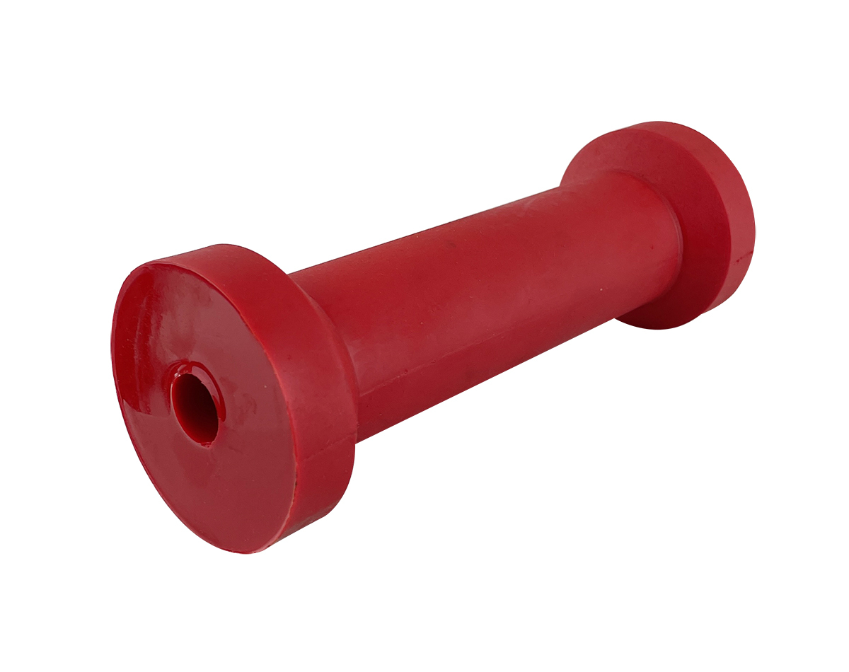 Cotton Reel Rollers Soft Red Polyurethane - Boat Accessories Australia